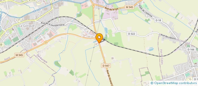 localisation de l'entreprise SOCIETE IMMOBILIERE DU GAL à LA GORGUE