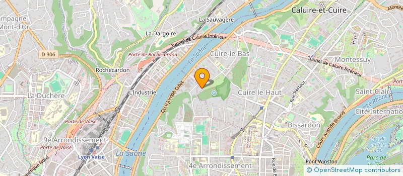 localisation de l'entreprise SOCIETE IMMOBILIERE DU GRAND LARGE  LYON