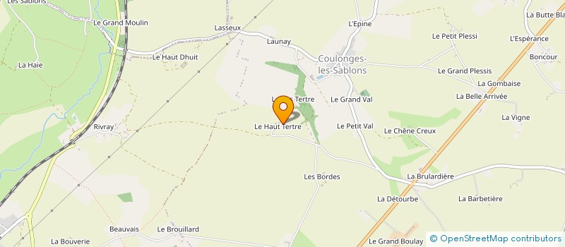 localisation de l'entreprise SOCIETE IMMOBILIERE DU HAUT TERTRE à SABLONS-SUR-HUISNE