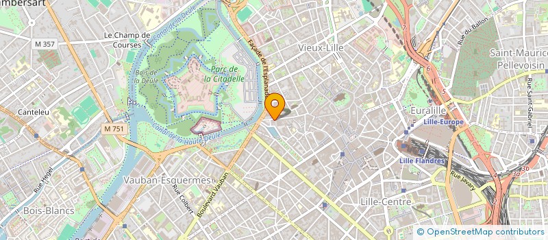 localisation de l'entreprise SOCIETE IMMOBILIERE DU LION D OR à LILLE