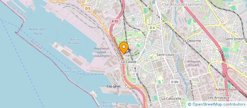 localisation de l'entreprise SOCIETE IMMOBILIERE DU LITTORAL à MARSEILLE