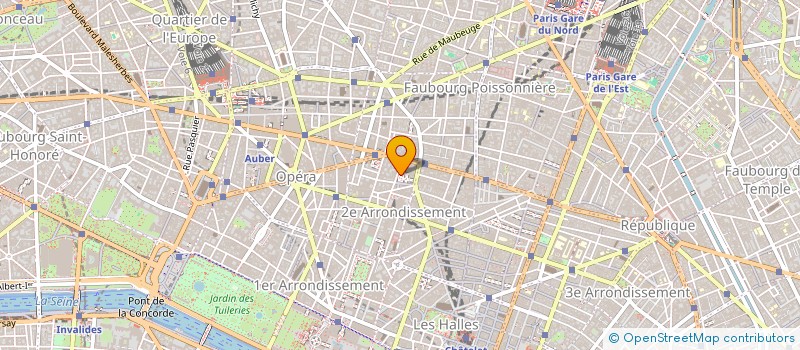 localisation de l'entreprise SOCIETE IMMOBILIERE DU LYS à PARIS 2