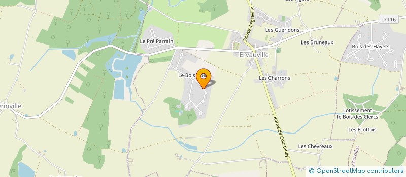 localisation de l'entreprise SOCIETE IMMOBILIERE DU MOCBERRY  ERVAUVILLE