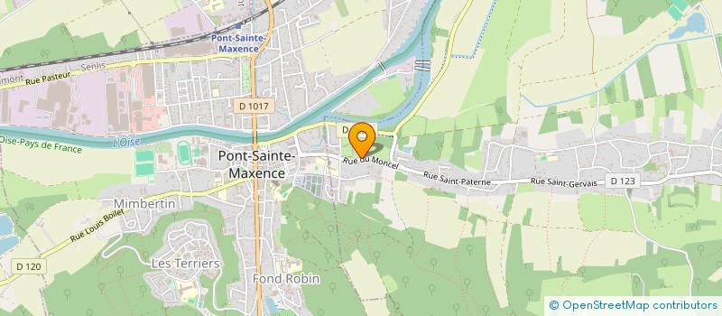 localisation de l'entreprise SOCIETE IMMOBILIERE DU MONCEL à PONTPOINT