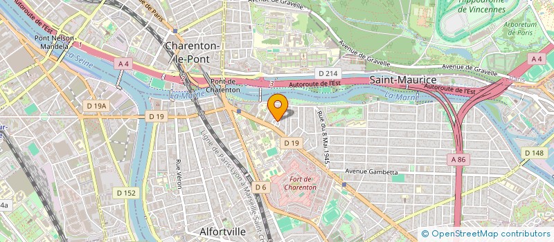 localisation de l'entreprise SOCIETE IMMOBILIERE DU NORD  MAISONS-ALFORT