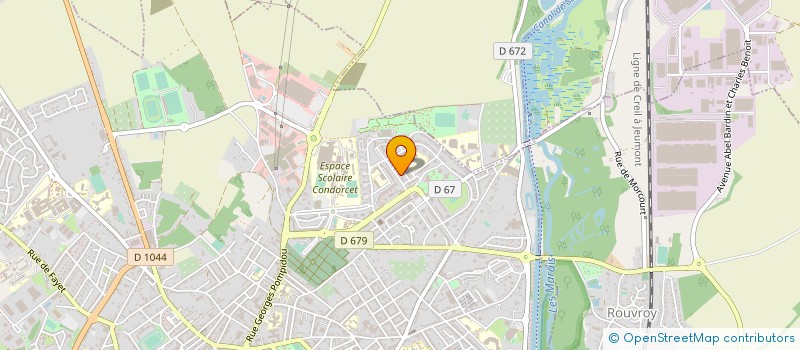 localisation de l'entreprise SOCIETE IMMOBILIERE DU PARC à SAINT-QUENTIN