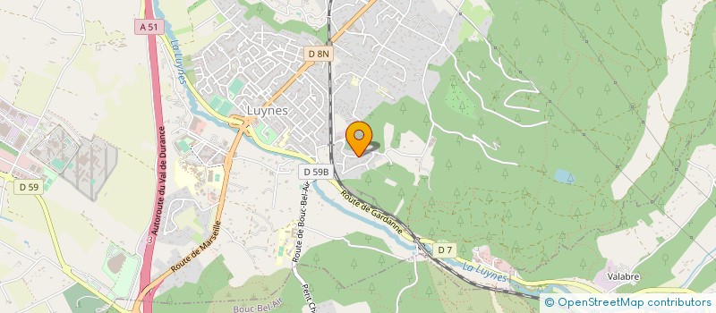 localisation de l'entreprise SOCIETE IMMOBILIERE DU PARC CHANOT MICHELET à AIX-EN-PROVENCE