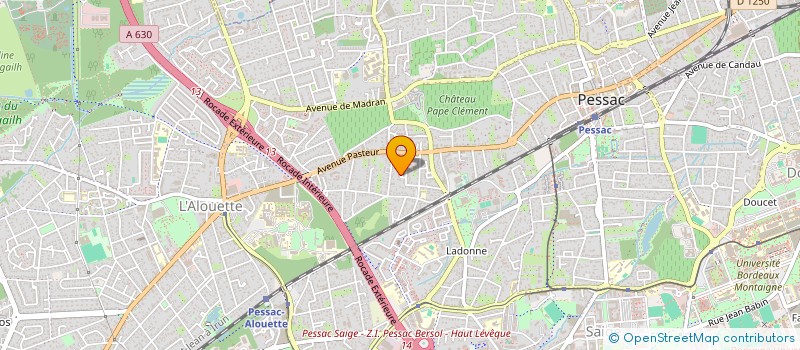 localisation de l'entreprise SOCIETE IMMOBILIERE DU PAYS D'ALBRET  PESSAC