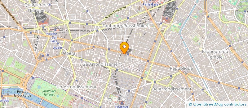 localisation de l'entreprise SOCIETE IMMOBILIERE DU REX  PARIS