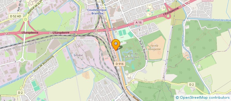 localisation de l'entreprise SOCIETE IMMOBILIERE DU TONKIN  COUDEKERQUE-BRANCHE