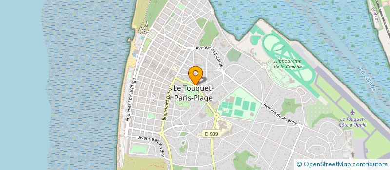 localisation de l'entreprise SOCIETE IMMOBILIERE ET D'EXPLOITATION DE L'HOTEL WESTMINSTER LE TOUQUET à LE TOUQUET-PARIS-PLAGE