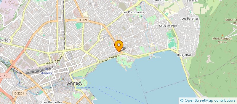 localisation de l'entreprise SOCIETE IMMOBILIERE ET INDUSTRIELLE CONSTANTIN à ANNECY