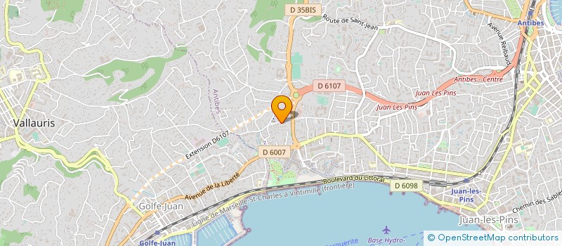 localisation de l'entreprise SOCIETE IMMOBILIERE EUROPEENNE RENOVATION TRANSACTION à ANTIBES