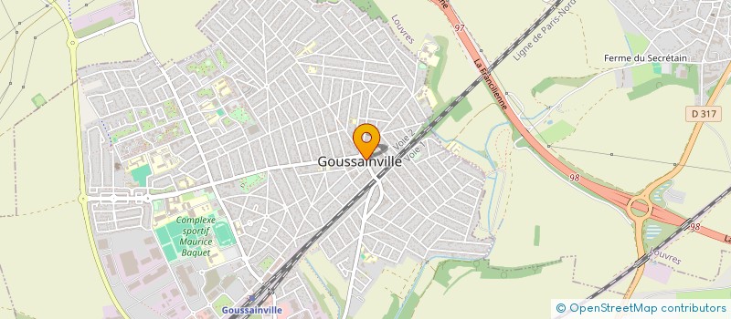 localisation de l'entreprise SOCIETE IMMOBILIERE FLEURY à GOUSSAINVILLE