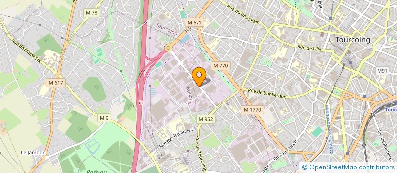 localisation de l'entreprise SOCIETE IMMOBILIERE FRANCS AMSTERDAM à TOURCOING