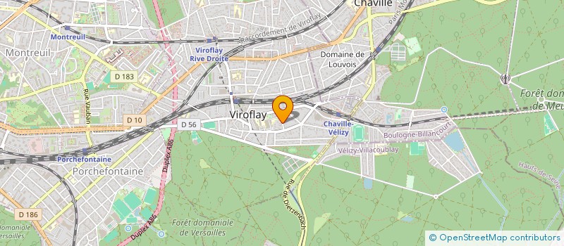 localisation de l'entreprise SOCIETE IMMOBILIERE GALICE  VIROFLAY