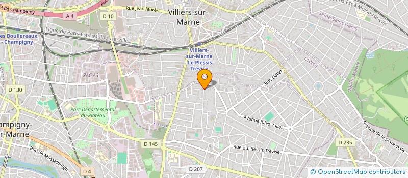 localisation de l'entreprise SOCIETE IMMOBILIERE GUARDA à CHAMPIGNY-SUR-MARNE