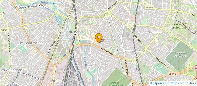 localisation de l'entreprise SOCIETE IMMOBILIERE GUILLEMIN à DIJON