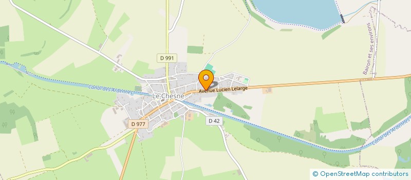 localisation de l'entreprise SOCIETE IMMOBILIERE GUILLON DU GARAGE  BAIRON ET SES ENVIRONS