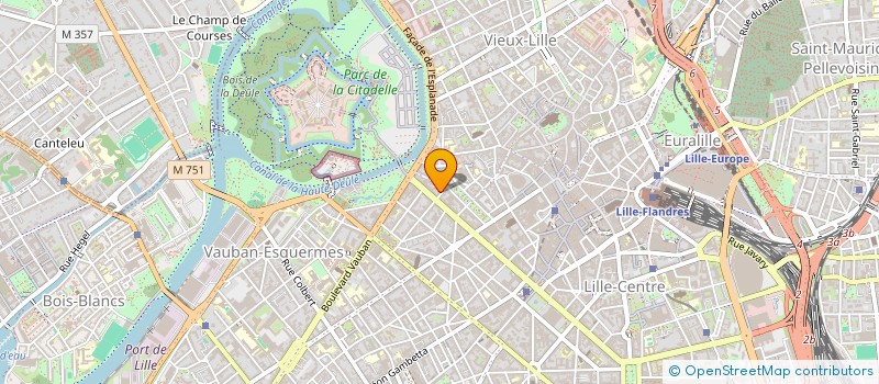 localisation de l'entreprise SOCIETE IMMOBILIERE H.A. MINET à LILLE