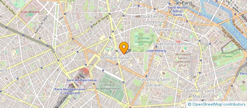 localisation de l'entreprise SOCIETE IMMOBILIERE HAUTEFEUILLE  PARIS