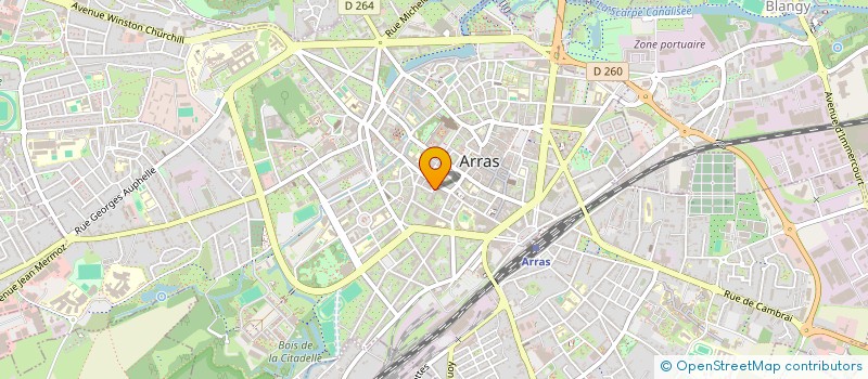 localisation de l'entreprise SOCIETE IMMOBILIERE HOTEL DE L UNIVERS à ARRAS