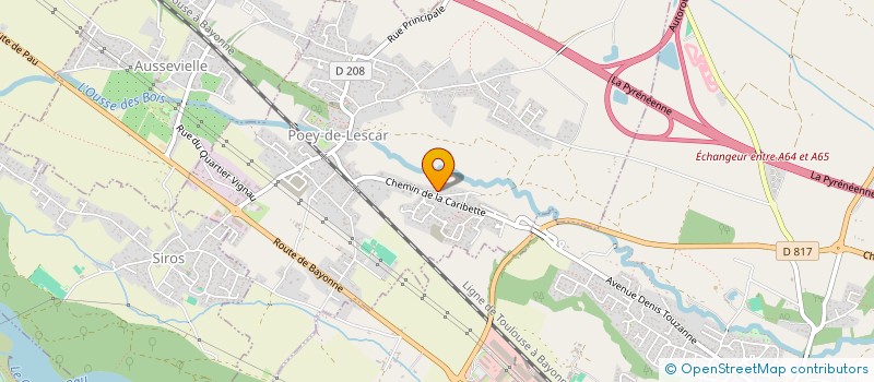 localisation de l'entreprise SOCIETE IMMOBILIERE ILE DE PAQUES  POEY-DE-LESCAR