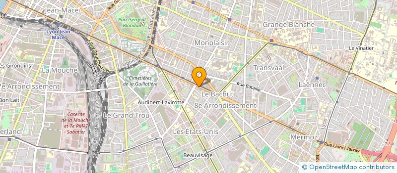 localisation de l'entreprise SOCIETE IMMOBILIERE IMMOCAP  LYON