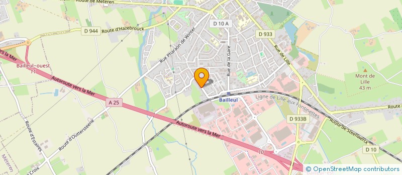 localisation de l'entreprise SOCIETE IMMOBILIERE INVESTISSEMENT à BAILLEUL