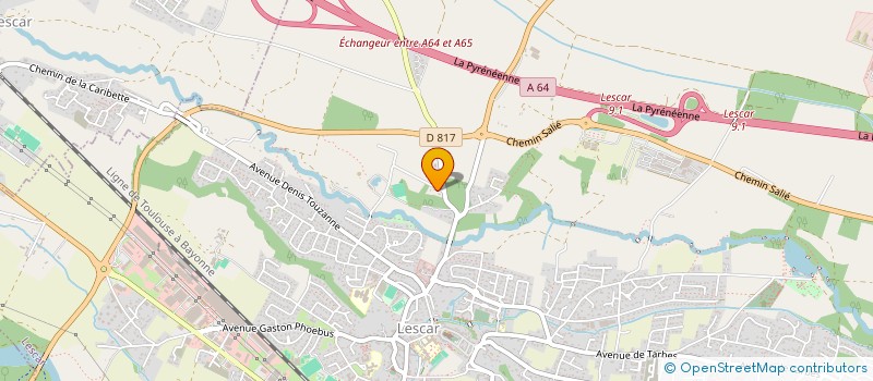 localisation de l'entreprise SOCIETE IMMOBILIERE JADE  LESCAR