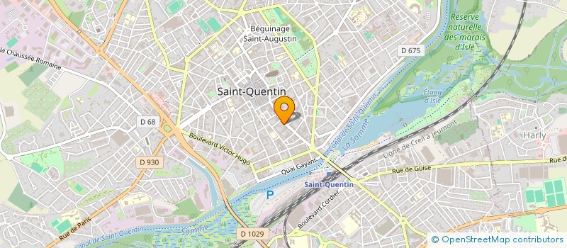 localisation de l'entreprise SOCIETE IMMOBILIERE JANIDEL à SAINT-QUENTIN