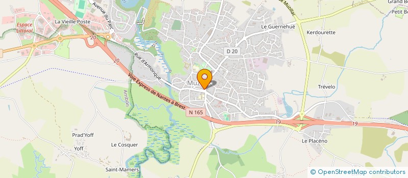 localisation de l'entreprise SOCIETE IMMOBILIERE JEGO  MUZILLAC