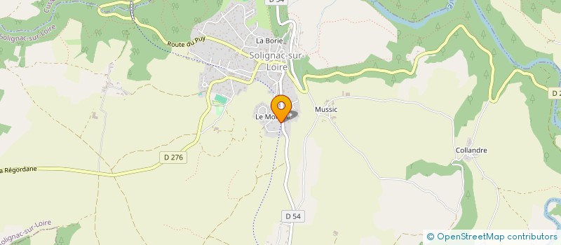 localisation de l'entreprise SOCIETE IMMOBILIERE JOUHANNEL LAURA ET SIMON  SOLIGNAC-SUR-LOIRE