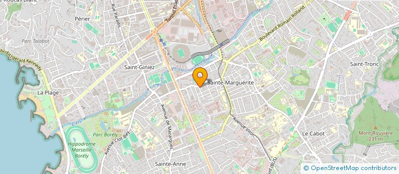 localisation de l'entreprise SOCIETE IMMOBILIERE KINE GANAY à MARSEILLE