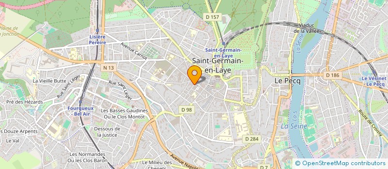 localisation de l'entreprise SOCIETE IMMOBILIERE L AS DES AS  SAINT-GERMAIN-EN-LAYE