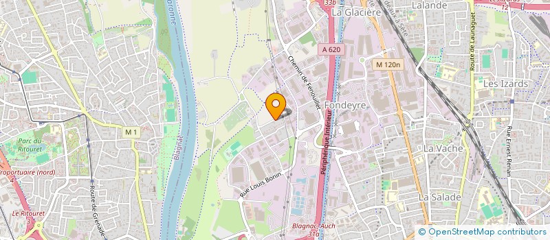 localisation de l'entreprise SOCIETE IMMOBILIERE LABIAD BENCHAA à TOULOUSE
