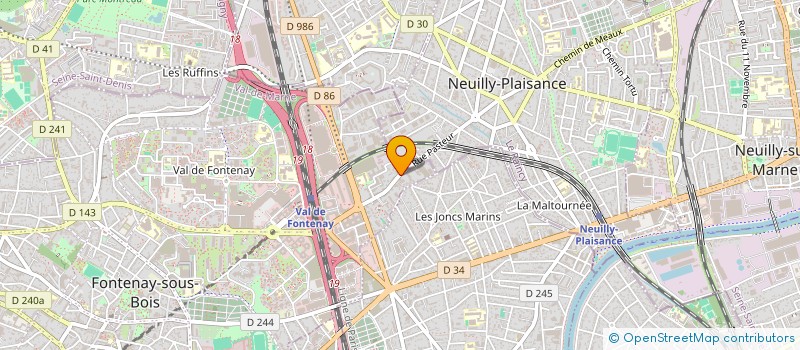 localisation de l'entreprise SOCIETE IMMOBILIERE LE BUISSON à FONTENAY-SOUS-BOIS