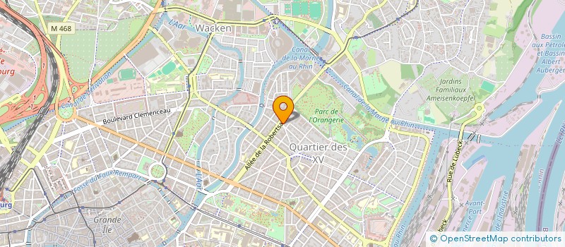 localisation de l'entreprise SOCIETE IMMOBILIERE LEADER  STRASBOURG