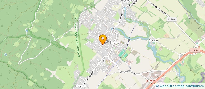 localisation de l'entreprise SOCIETE IMMOBILIERE LEMANIQUE  THOIRY