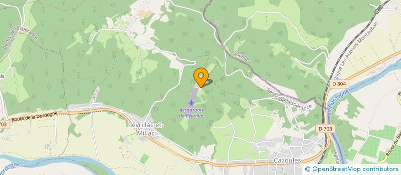 localisation de l'entreprise SOCIETE IMMOBILIERE LES VEYSSIERES  PRATS-DE-CARLUX