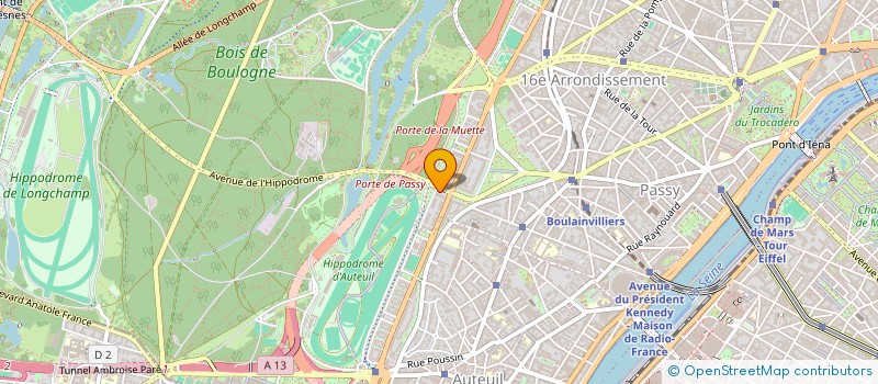 localisation de l'entreprise SOCIETE IMMOBILIERE LOUIS DELORY  PARIS