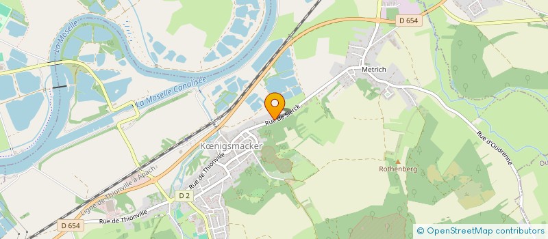 localisation de l'entreprise SOCIETE IMMOBILIERE MACKER  KNIGSMACKER