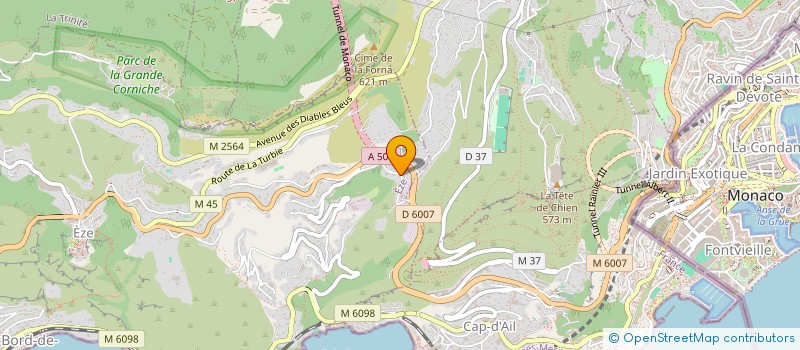 localisation de l'entreprise SOCIETE IMMOBILIERE OLYMPE  EZE