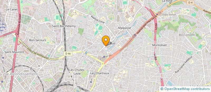 localisation de l'entreprise SOCIETE IMMOBILIERE PLEIN SUD à MARSEILLE