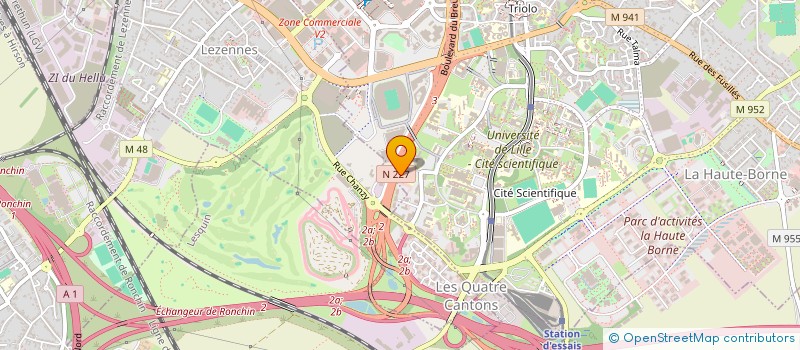 localisation de l'entreprise SOCIETE IMMOBILIERE POINCARE à VILLENEUVE-D'ASCQ