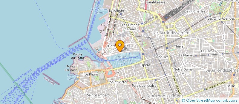 localisation de l'entreprise SOCIETE IMMOBILIERE PROVENCALE à MARSEILLE