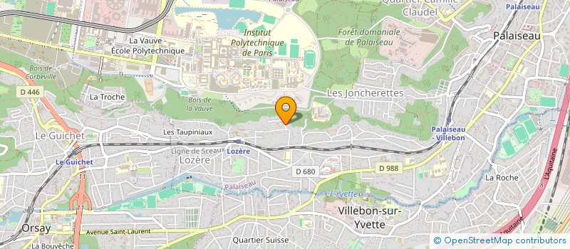 localisation de l'entreprise SOCIETE IMMOBILIERE RABELAIS à PALAISEAU