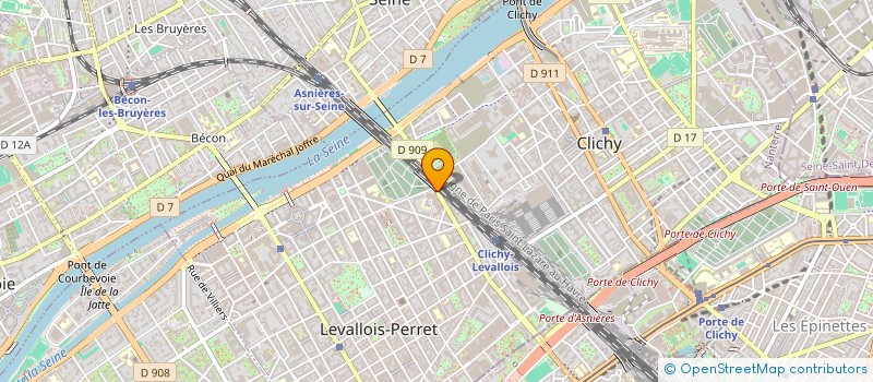 localisation de l'entreprise SOCIETE IMMOBILIERE SAINT-MARTIN à LEVALLOIS-PERRET