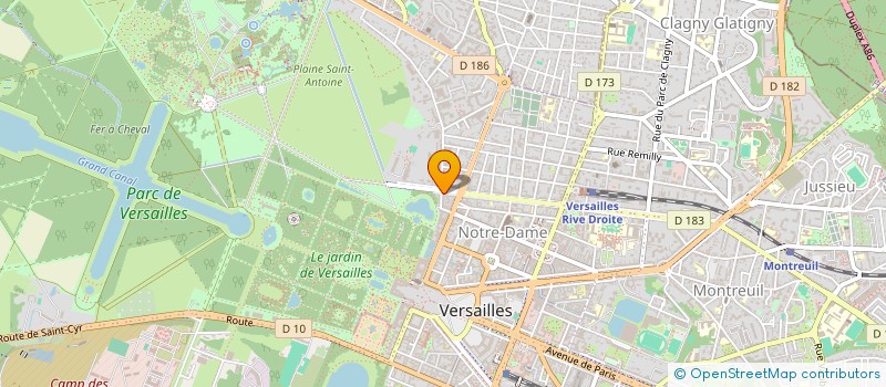 localisation de l'entreprise SOCIETE IMMOBILIERE SAINT MICHEL SISAMI à VERSAILLES