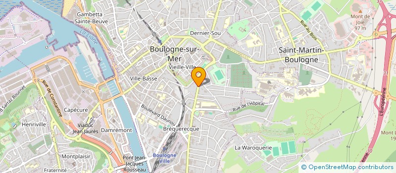 localisation de l'entreprise SOCIETE IMMOBILIERE SAN FELICE à BOULOGNE-SUR-MER